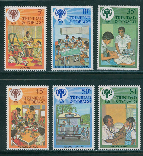 Trinidad & Tobago Scott #302-307 MNH Int'l Year of the Child IYC $$ 406646