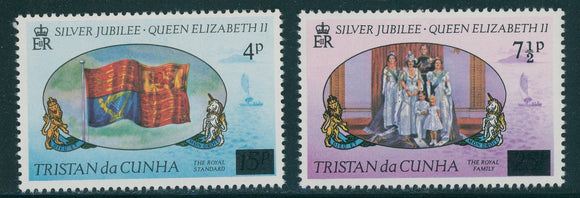 Tristan da Cunha Scott #220-221 MNH Queen Elizabeth II Jubilee CV$5+ 406829