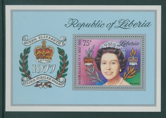 Liberia Scott #C218 MNH S/S Queen Elizabeth II Jubilee $$ 406838