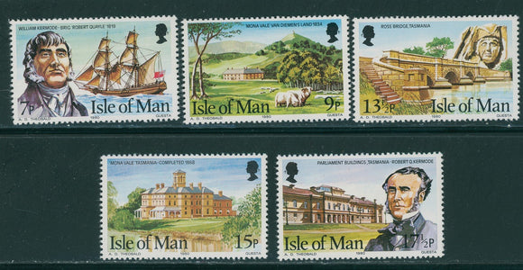 Isle of Man Scott #177-181 MNH Kermode Family $$ 406903