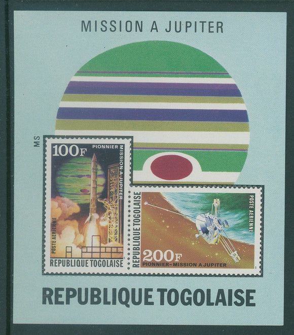 Togo Scott #C345a MNH S/S Space Mission to Jupiter $$ 408624
