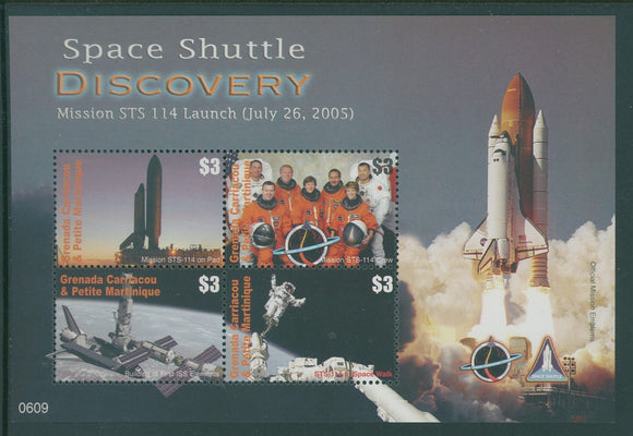 Grenada Grenadines Scott #2633 MNH S/S Space Shuttle Discovery $$ 408679