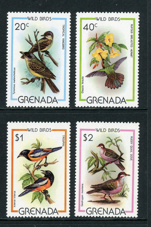 Grenada Scott #985-988 MNH Birds FAUNA CV$6+ 408710 ISH
