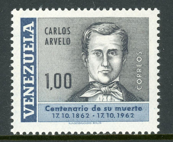 Venezuela Scott #854 MNH Carlos Arvelo Physician $$