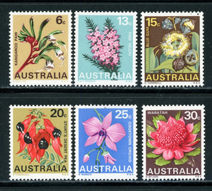 Australia Scott #434-439 MNH State Flowers CV$14+ 409926 ISH