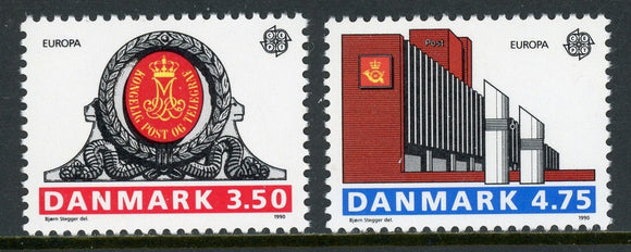 Denmark Scott #914-915 MNH Europa 1990 CV$2+ 409968 ISH