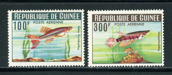 Guinea Scott #C54-C55 MNH Fish Marine Life FAUNA CV$10+ 410019 ISH
