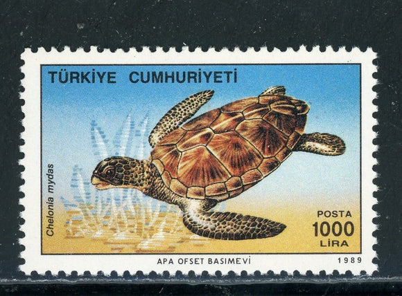Turkey Scott #2457 MNH Sea Turtle CV$6+ 410096 ISH