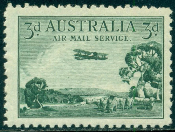 Australia Scott #C1 MNH Airplane over Bush CV$14+ 410109 ISH