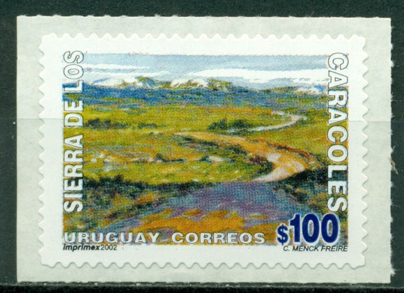 Uruguay Scott #1855 SA Sierra de los Caracoles CV$9+