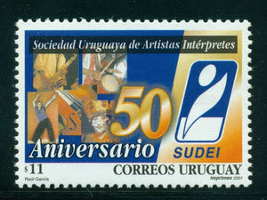 Uruguay Scott #1898 MNH Society of Performers ANN CV$6+