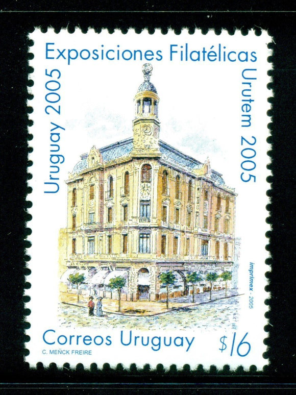 Uruguay Scott #2123 MNH Urutem 2005 Philatelic EXPO CV$2+