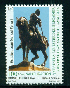 Uruguay Scott #1972 MNH Statue of Gen. Juan Antonio Lavalleja CV$4+