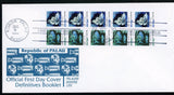 Palau Scott #13a,13b,14a FIRST DAY COVERs Giant Clam Fish Bklt Panes $$ 414084