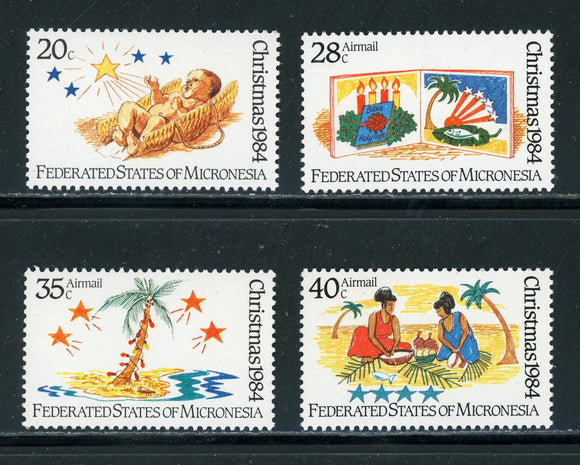 Micronesia Scott #22//C9 MNH Christmas 1984 CV$3+ 414202