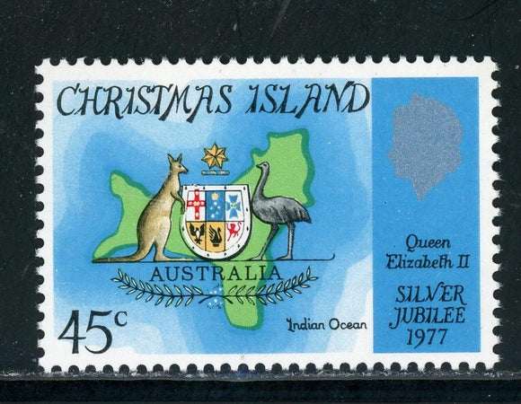 Christmas Island Scott #85 MNH Queen Elizabeth II Silver Jubilee $$ 414401