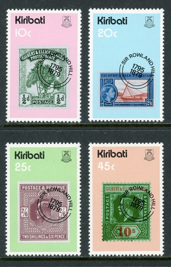 Kiribati Scott #341-344 MNH Sir Rowland Hill Death Centenary $$ 414446