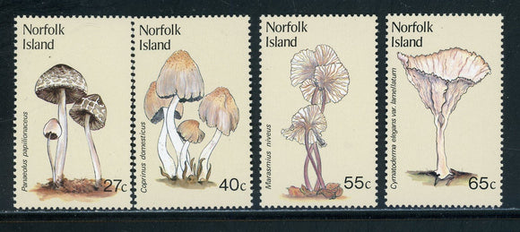 Norfolk Island Scott #306-309 MNH Fungi Mushrooms CV$2+ 417238