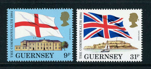 Guernsey Scott #279-280 MNH Links to the Commonwealth $$ 417256