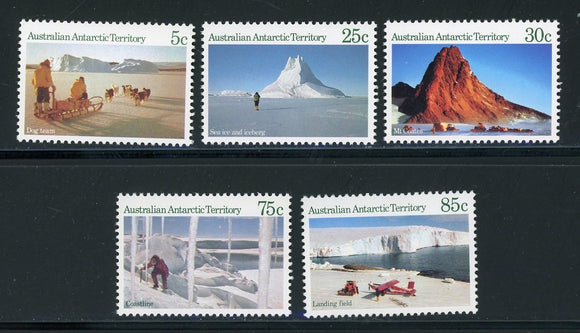 Australian Antarctic Ter Scott #L61//L72 MNH 1984-'87 Issues CV$3+ 417275