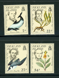 Falkland Islands Scott #433-436 MNH Naturalists Fauna Flora CV$6+ 417526