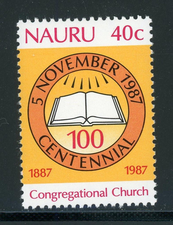 Nauru Scott #340 MNH Nauru Congregational Church $$ 417543