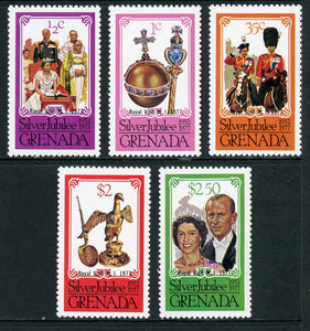 Grenada Scott #821-825 MNH Royal Visit 1977 $$ 417702