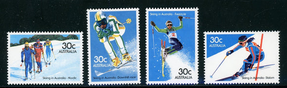 Australia Scott #898-901 MNH Skiing in Australia $$ 420582