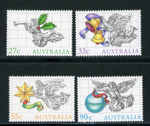 Australia Scott #967-970 MNH Christmas 1985 CV$3+ 420609