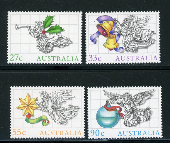 Australia Scott #967-970 MNH Christmas 1985 CV$3+ 420609