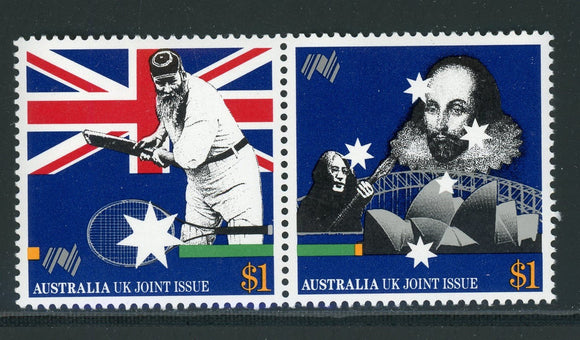 Australia Scott #1085a MNH PAIR Australian Bicentenary CV$4+ 420656