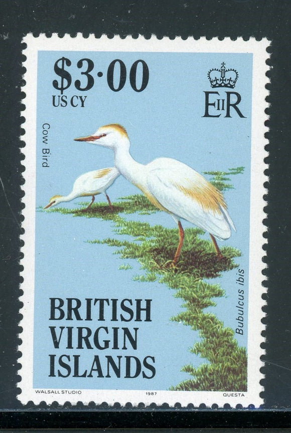 Virgin Islands Scott #507 MNH Cow Bird $3 FAUNA CV$7+ 420674