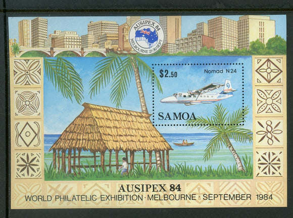Samoa Scott #633 MNH S/S AUSIPEX '84 Stamp EXPO CV$6+ 420692