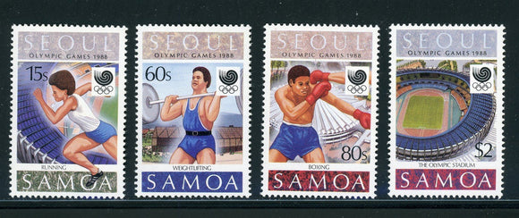 Samoa Scott #724-724 MNH OLYMPICS 1988 Seoul CV$3+ 420696