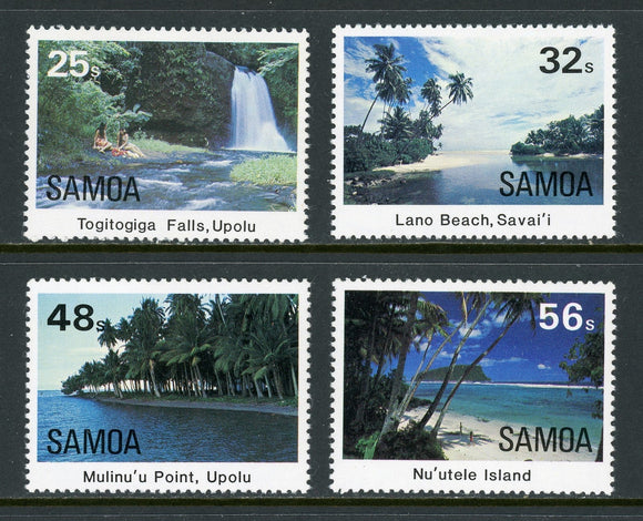 Samoa Scott #620-623 MNH Landscapes CV$2+ 420715