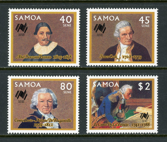 Samoa Scott #701-704 MNH Australian Bicentenary CV$4+ 420717