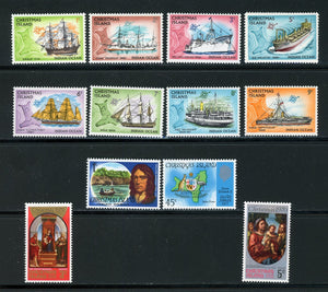 Christmas Island Assortment #2 MNH 1970's-'80's Items $$ 420745