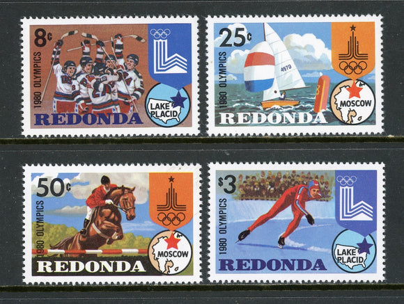 Redonda OS #88 MNH 1980 Olympic Games $$ 420812