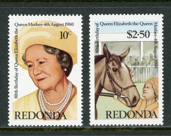 Redonda OS #89 MNH Queen Mother's 80th B'day $$ 420813