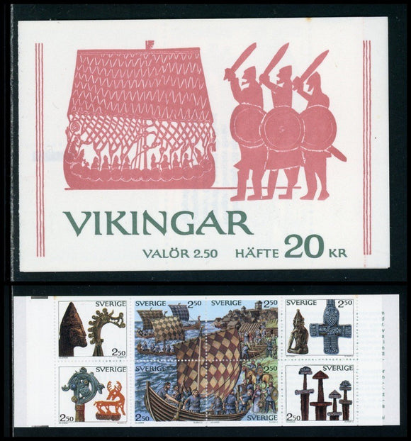 Sweden Scott #1808a MNH BKLT Viking Heritage CV$6+ 423876
