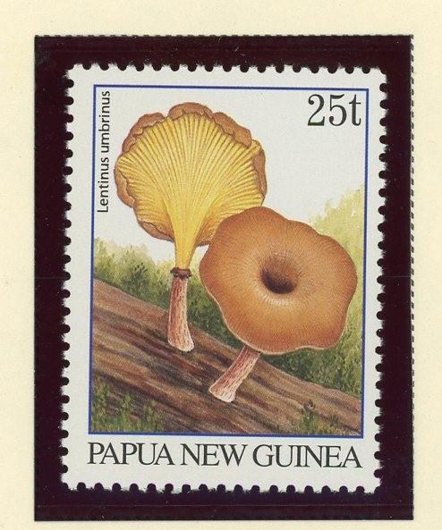 Papua New Guinea Scott #875A MNH Mushrooms FLORA CV$2+ 424122