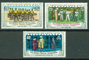 St. Kitts-Nevis Scott #227-229 MNH Arts Festival $$