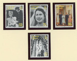 Cayman Islands Scott #999-1002 MNH Queen Elizabeth II Prince Philip CV$10 427495