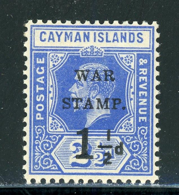 Cayman Islands Scott #MR1 MNH 1917 War Tax Stamp CV$20+ 427545