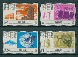Hong Kong Scott #419-422 MNH Royal Observatory Centenary CV$13+ 427592
