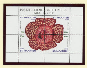 St. Martin Scott #29 MNH S/S Indonesia 2012 Stamp EXPO CV$9+ 427634