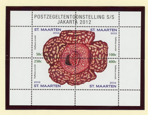 St. Martin Scott #29 MNH S/S Indonesia 2012 Stamp EXPO CV$9+ 427634