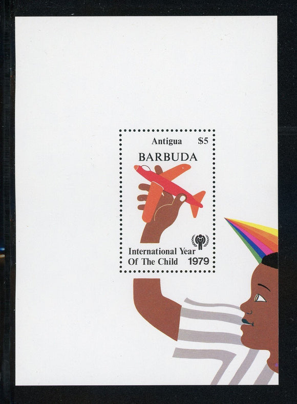 Barbuda Scott #398 MNH S/S Int'l Year of the Child IYC CV$2+