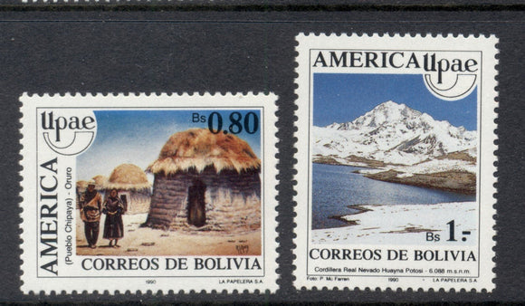 Bolivia Scott #808-809 MNH UPAEP America Issue Nature CV$11+ 429928