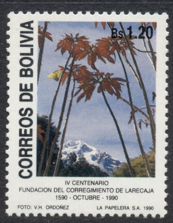 Bolivia Scott #810 MNH District of Larecaja ANN CV$2+ 429929